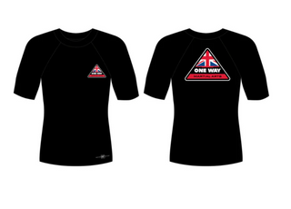 One Way Martial Arts Short Sleeve Rash Guard