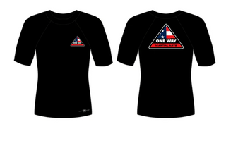 One Way Martial Arts Short Sleeve Rash Guard